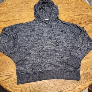 GAP Soft Heathered Navy Hoodie Size M